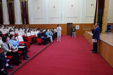 В АТУ состоялась гостевая лекция для студентов которая прошла в рамках проекта «Безопасная среда»