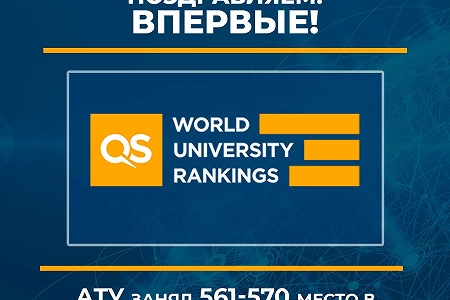 АТУ занял 561-570 место в QS World University Ranking-2023