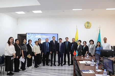 В АТУ состоялось торжественное открытие Казахстанско-Китайского центра развития технологий и инноваций