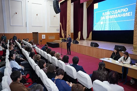 ATU hosted a meeting of the university's management with students.