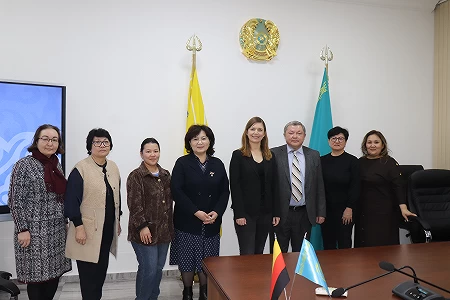 ATU was visited by a DAAD delegation led by Vera Rogova (DAAD, Bonn) and Dinara Kaldybek (DAAD, Central ASia)