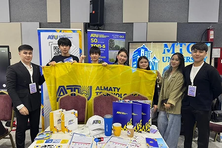 АТУ принимает участие в Ярмарке университетов, организованной школой «ZIYATKER TURAN» в городе Шымкент.