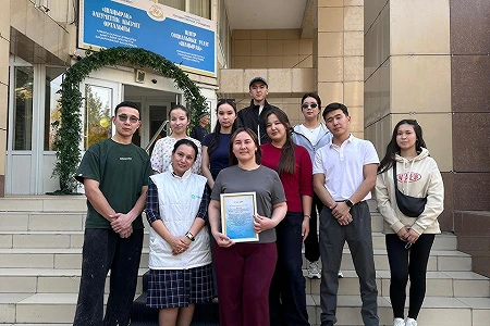 Студенты АТУ приняли участие в экологической акции «Таза Казахстан»