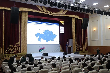 В АТУ проходит II этап XVIII Республиканской предметной олимпиады среди студентов вузов Республики Казахстан при поддержке Министерства науки и высшего образования РК.