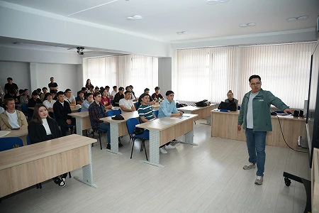 For graduate students of ATU, a meeting was held with representatives of the international Chinese company Fufeng Group