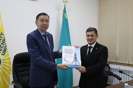 The Counselor-Consul of the Embassy of the Republic of Turkmenistan, Mr. Nurymyrat Rozajumayev visited ATU